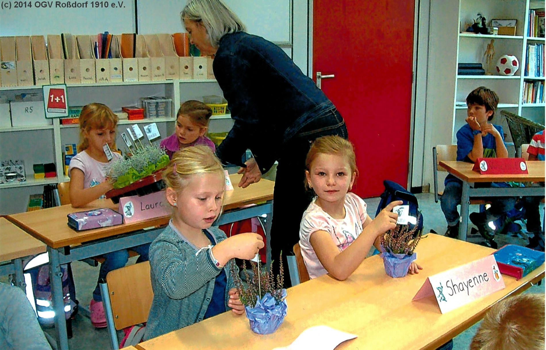 OGV-Roßdorf in der Brückenschule OGV-Roßdorf in der Brückenschule